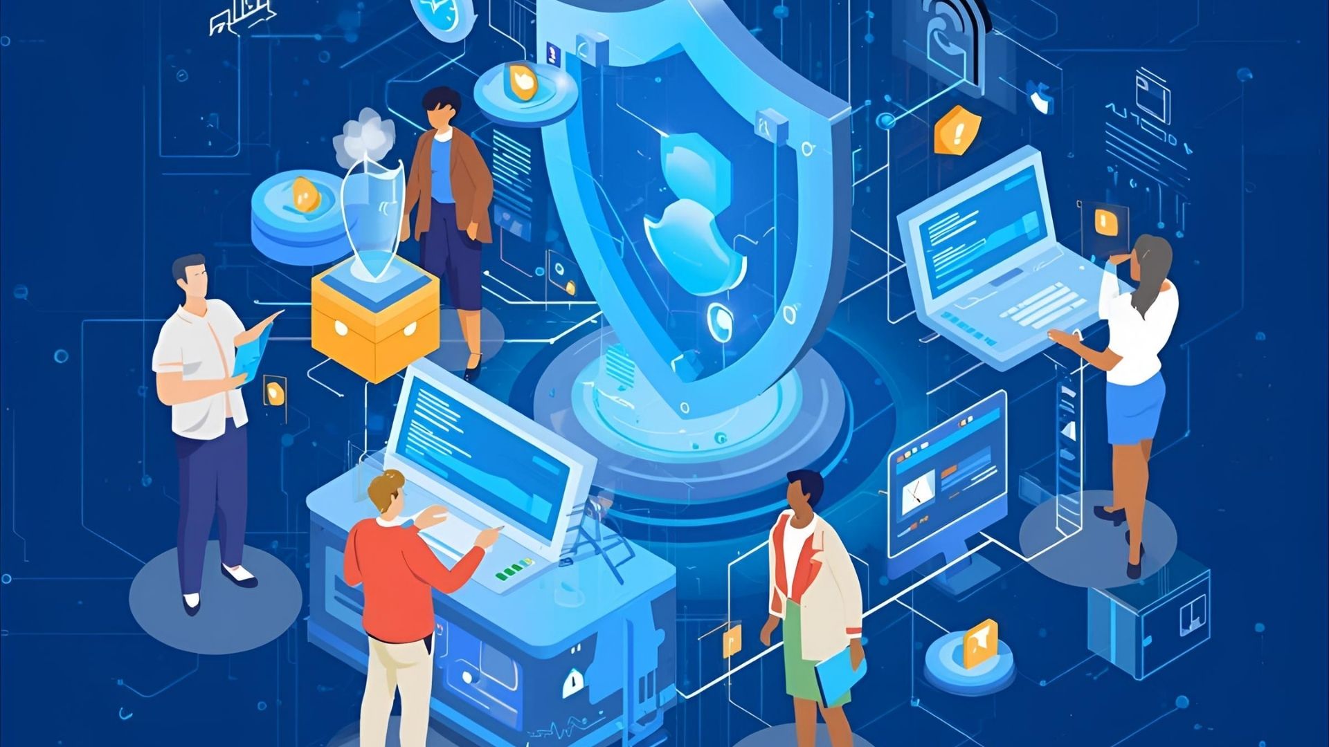 Curated visual reference: Gallery Detail: Cybersecurity Awareness Month How To Stay Safe Online